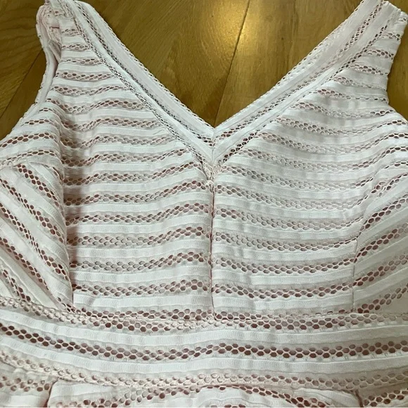 Ever New Melbourne Light Pink Lace Detail Dress - Picture 3 of 7